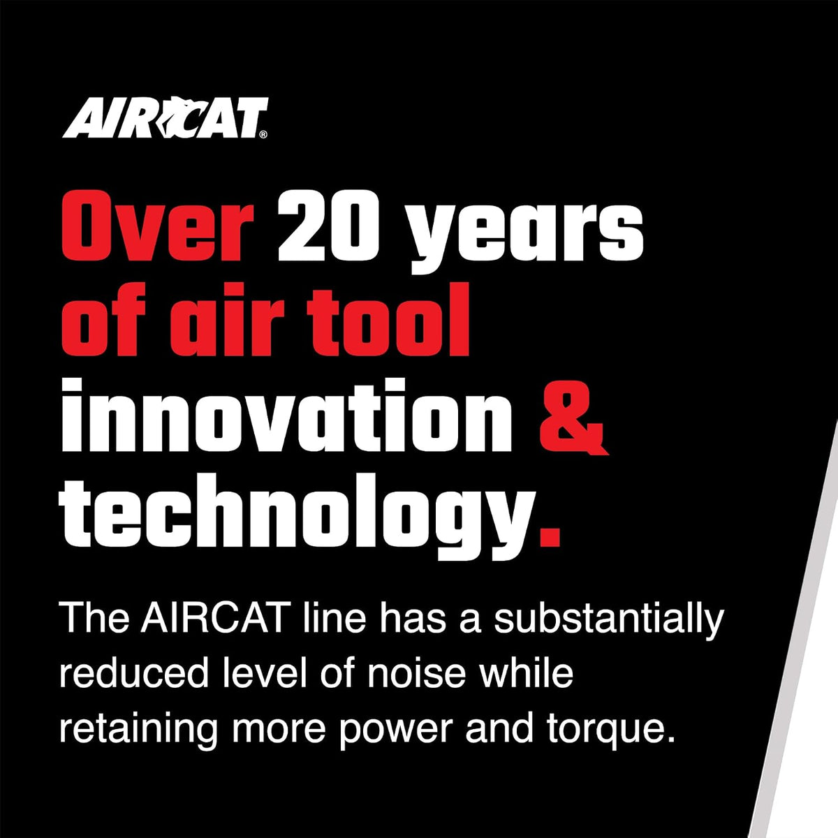 AIRCAT Pneumatic Tools 6280 .75 HP Angle Die Grinder w/ Spindle Lock 18,000 RPM