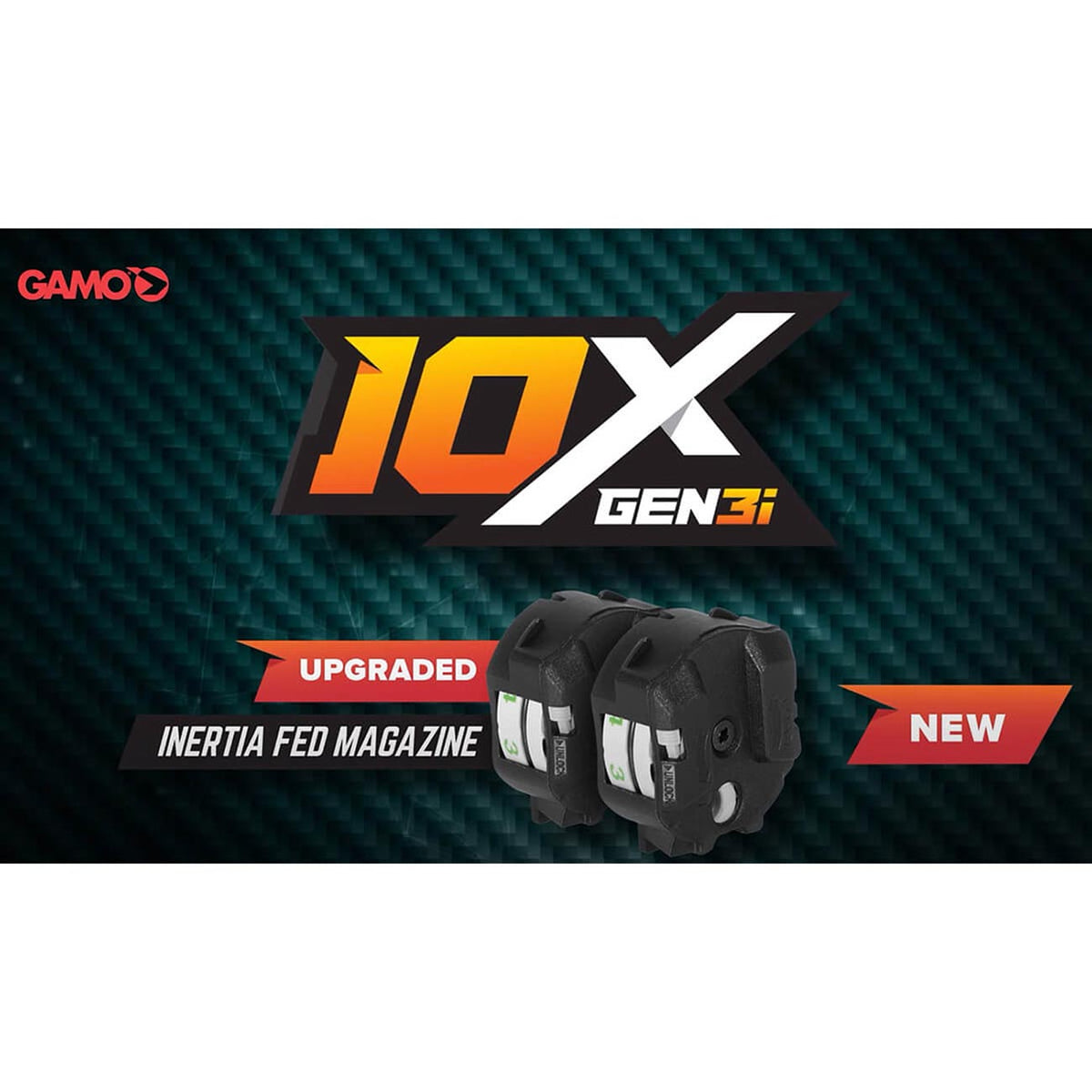Gamo 10X GEN3i Inertia 10 Round Mag .22 621264454