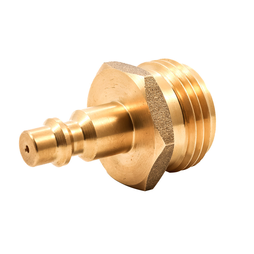Camco Blow Out Plug Brass Quick-Connect Style 62991