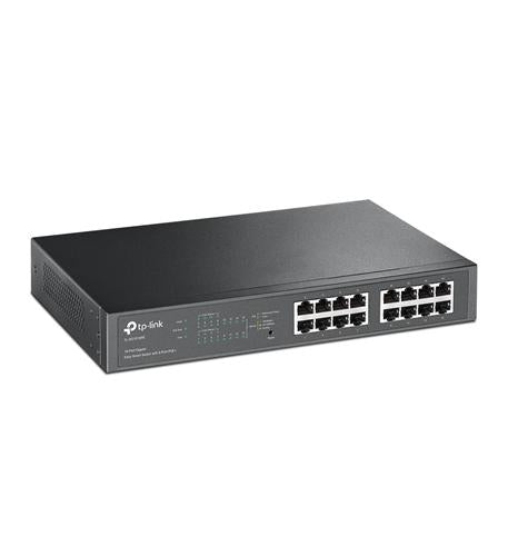 Tp link SG1016PE 16-port Gigabit Easy Smart Switch, 8 Poe