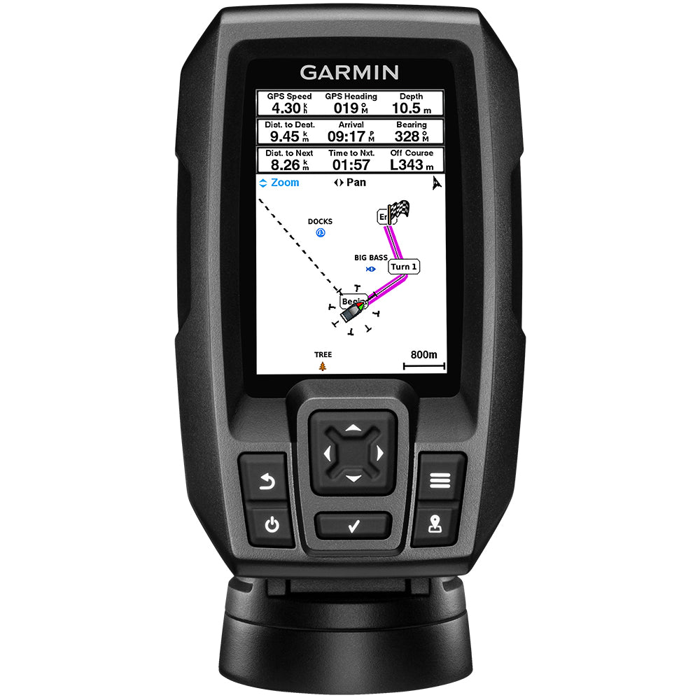 Garmin STRIKER 4 Fishfinder Worldwide Version w/77/200kHz 4Pin Transducer 63512