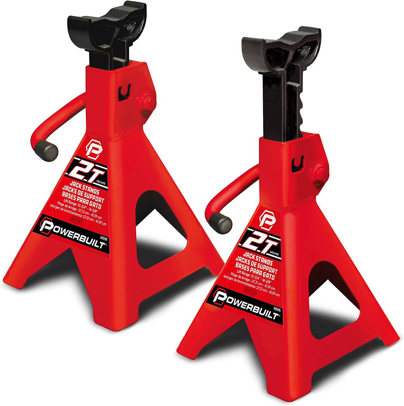 Powerbuilt 2-Ton Jack Stands (2 Piece Set) 640399