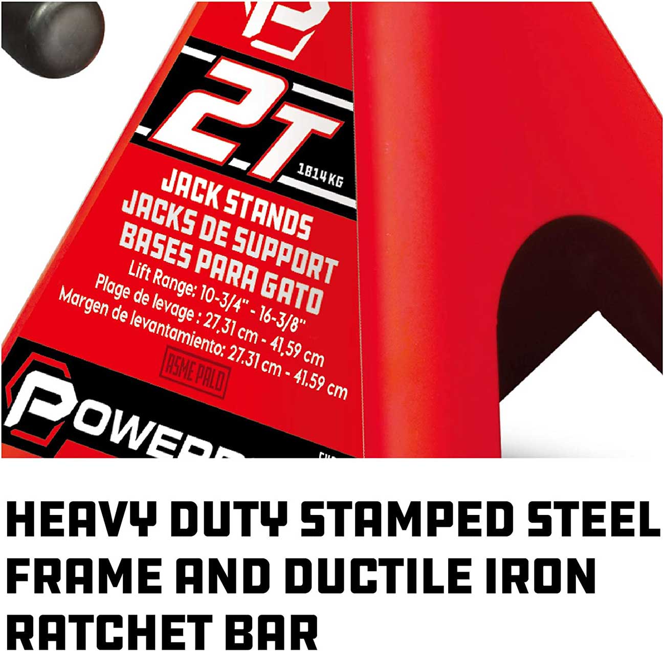 Powerbuilt 2-Ton Jack Stands (2 Piece Set) 640399