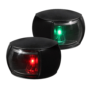 Hella Marine 980520901 NaviLED Port & Starboard Pair - 2nm - Clear/Black