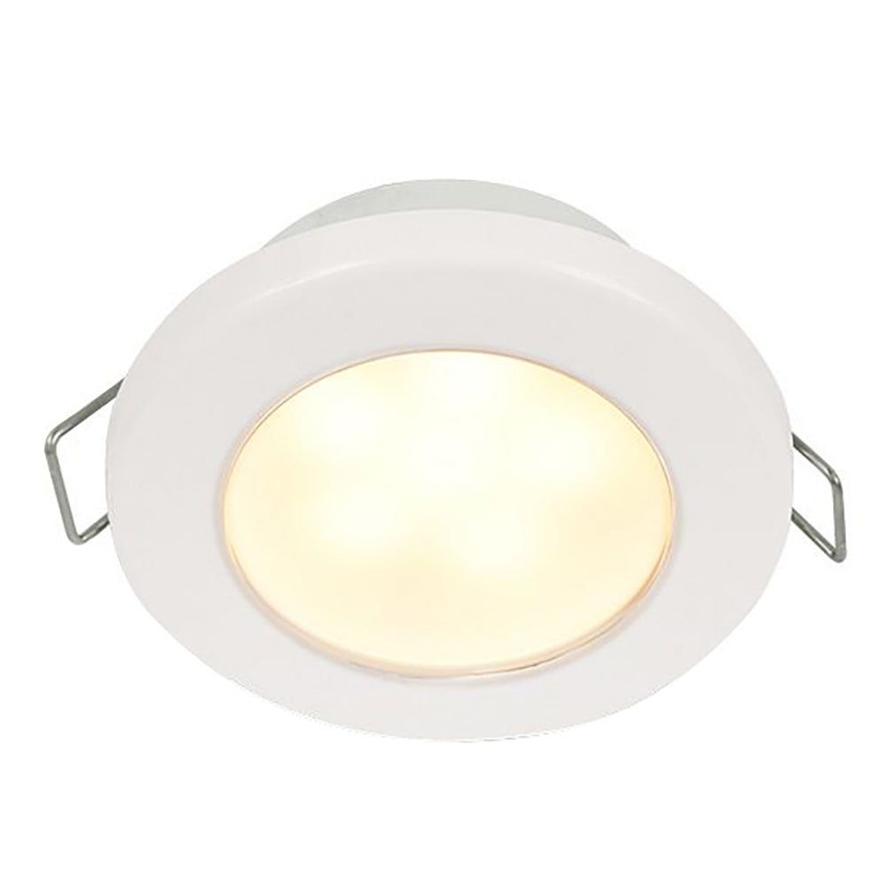 Hella Marine EuroLED 75 3" Round Spring Mount Down Light Warm White LED 12V