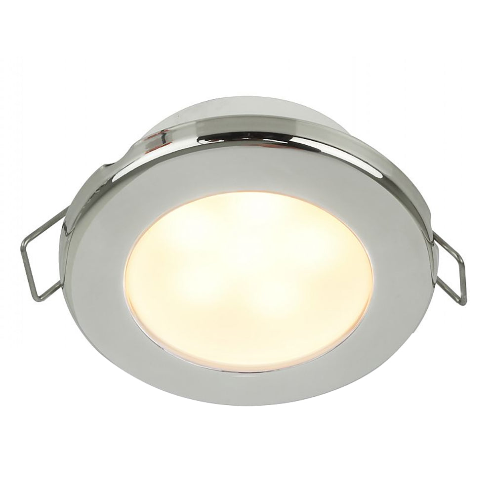 Hella Marine EuroLED 75 3" Round Spring Mount Down Light Warm White LED 24V