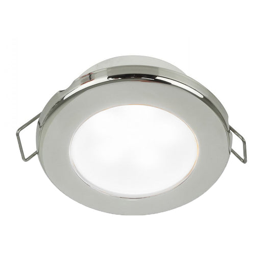 Hella Marine EuroLED 75 3" Round Spring Mount Down Light White LED 12V