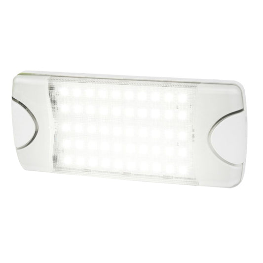 Hella Marine Low Profile Interior/Exterior Lamp - White LED Spreader Beam
