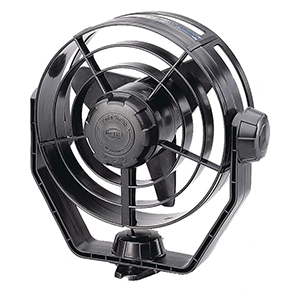 Hella Marine 003361012 2-Speed Turbo Fan - 24V - Black