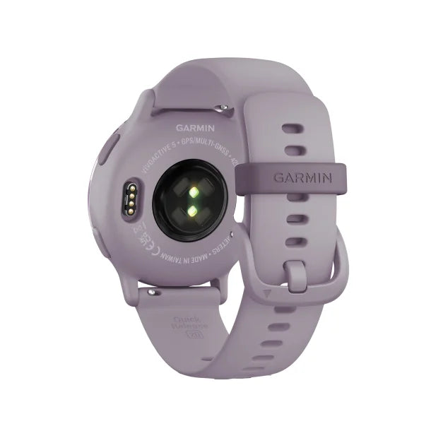 Garmin 010-02862-13 vivoactive 5 Fitness Watch Aluminum/Silicone Band (Orchid)