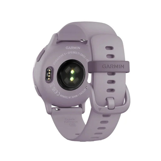 Garmin 010-02862-13 vivoactive 5 Fitness Watch Aluminum/Silicone Band (Orchid)