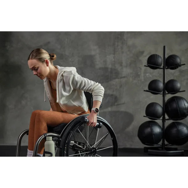 Garmin 010-02862-13 vivoactive 5 Fitness Watch Aluminum/Silicone Band (Orchid)