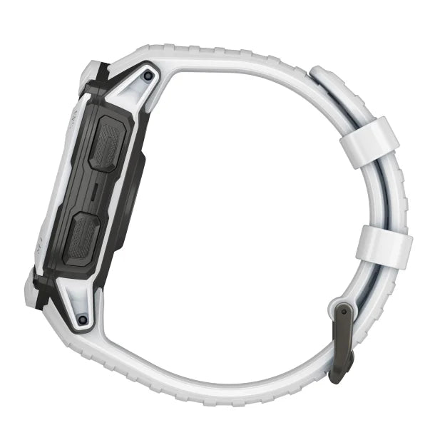 Garmin 010-02805-14 Instinct 2X Solar Smart Watch (Whitestone)