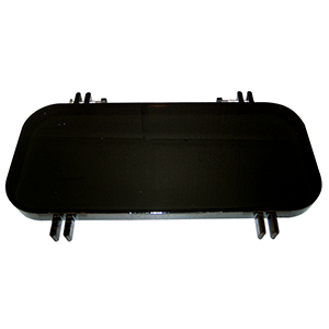 Beckson LNZ-512S Replacement Portlight Lens Only - 5" x 12" - Smoke