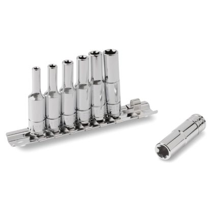 Titan 66320 1/4″ Drive Deep External Star Socket Set (7-Piece Set)