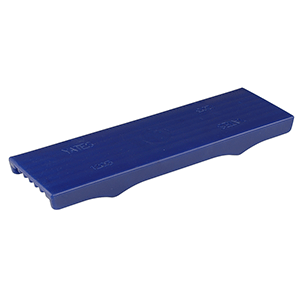 C.E.Smith  16873Flex Keel Pad - Full Cap Style - 12" x 3" - Blue