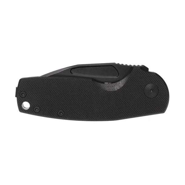 SOG GSMSOG163257 Stout FJ with 2.6in Clip-Point Blackout Blade