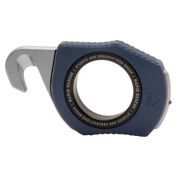 SOG GSMSOG2630343 Rapid Rescue Pocket Seatbelt Cutter Glass Breaker with Sheath