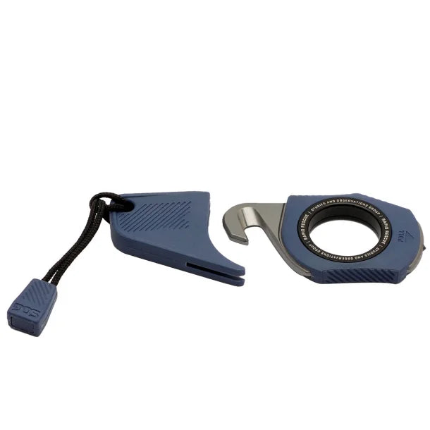 SOG GSMSOG2630343 Rapid Rescue Pocket Seatbelt Cutter Glass Breaker with Sheath