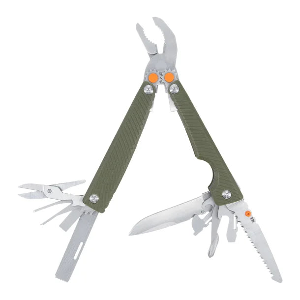 SOG GSMSOG29060141 Tellus MT 15-in-1 Multi-Tool with Nylon Pouch