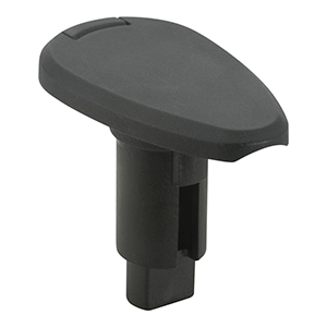 Attwood 910T2PB-7 LightArmor Plug-In Base - 2 Pin - Black - Teardrop