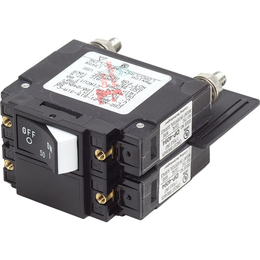Blue Sea 7467 UL-489 Circuit Breaker 50A Raised Rocker 69609