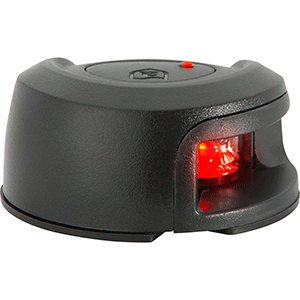 Attwood NV2012PBR-7 LightArmor Deck Mount Navigation Light - Black Composite