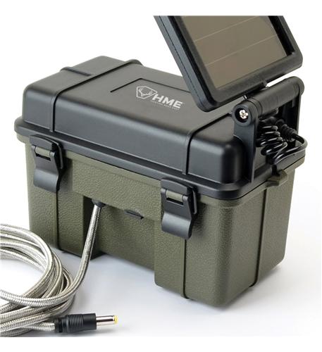 Hme products 12VBBSOL Trail Camera 12v Solar Aux Power Pack