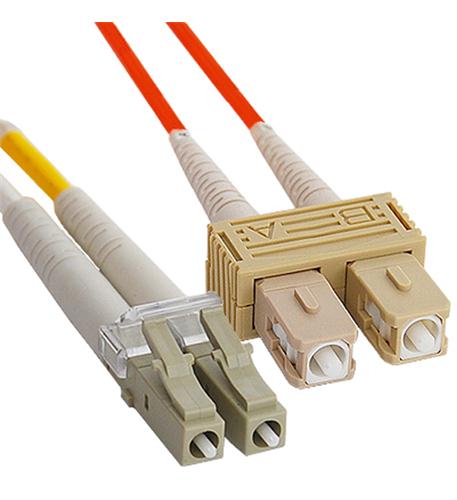 Icc ICFOJ2M303 Jumper, Lc-sc, Duplex, Mm,62.5/125µm, 3m