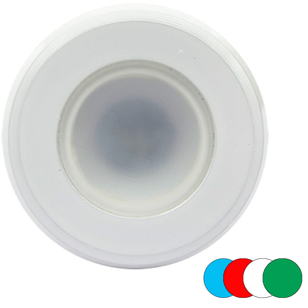 Shadow-Caster Full Color Shadow Net White Powder Coat Finish Down Light