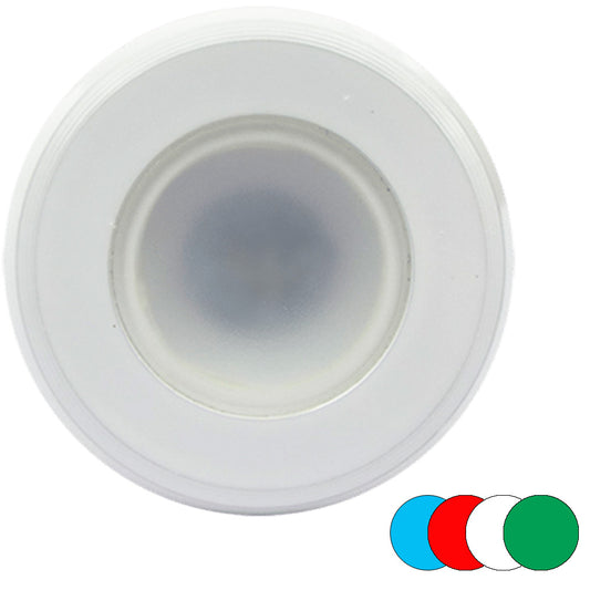 Shadow-Caster Full Color Shadow Net White Powder Coat Finish Down Light