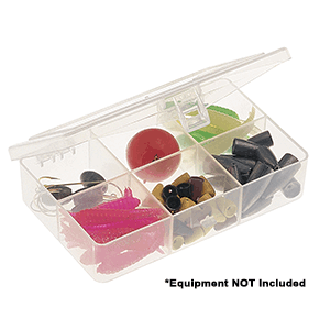 Plano 344860 Six-Compartment Tackle Organizer - Clear