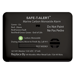 Safe 62-541-MARINE-BL-T-Alert 62 Series Carbon Monoxide Alarm - 12V