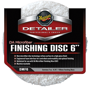 Meguiar's DMF6 DA Microfiber Finishing Disc - 6" - 2-Pack