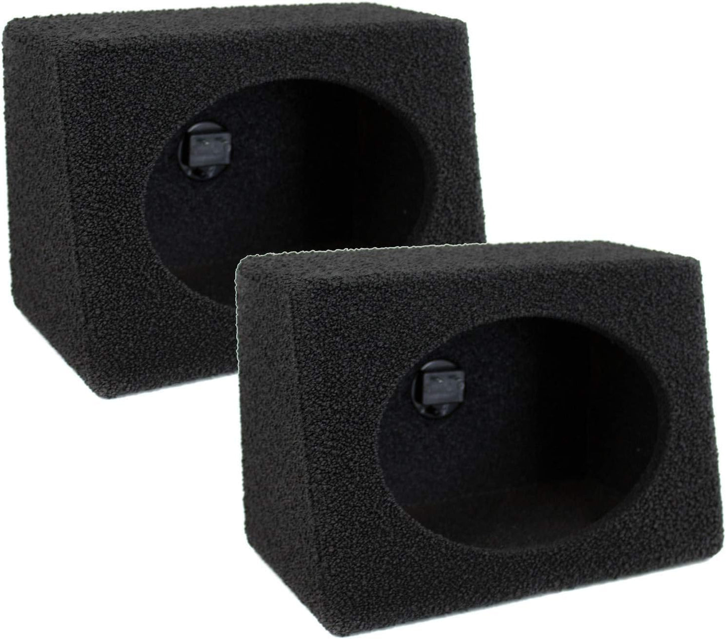 Q Power QBTW6X9 Single 6 x 9 Inches Speaker Boxes with Durable Bed Liner Spray