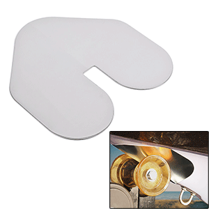 Megaware 80638 ScuffBuster XL w/Notch - 9" x 8.75" - Notched