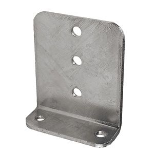 C.E. Smith 10160A40 Vertical 90&deg; Bunk Bracket - 5" x 6" - Aluminum