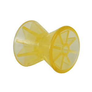 C.E. Smith 29543 Bow Roller - Yellow PVC - 4" x 1/2" ID