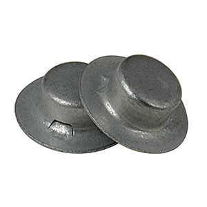 C.E. Smith 10800A Cap Nut - 1/2" 8 Pieces Zinc