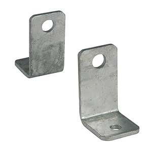 C.E. Smith 10211G Side Angle "L" Bracket - Pair - Galvanized