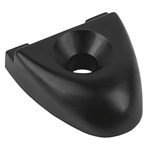 Schaefer 74-35 T-Track Endstop f/1" Track - Black