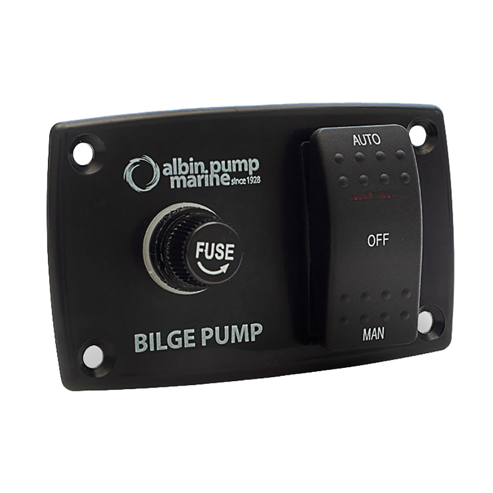 Albin Group 3-Way Bilge Panel - 12/24V 76907