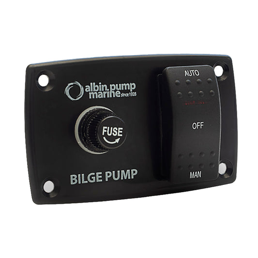 Albin Group 3-Way Bilge Panel - 12/24V 76907