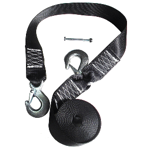 Rod Saver WS16S Winch Strap Replacement w/Safety Strap - 16'