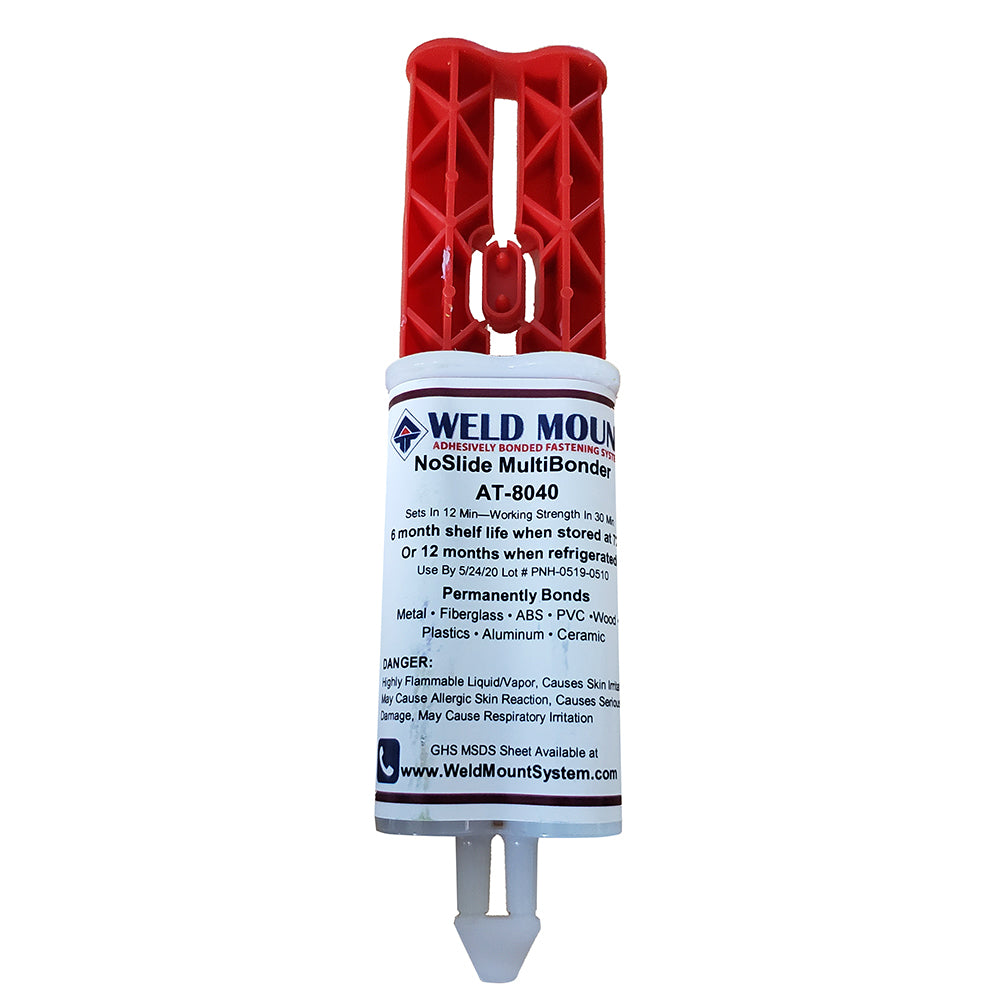 Weld Mount 8040 Acrylic Adhesive w/Plunger 79507