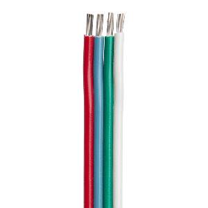 Ancor 160210 Flat Ribbon Bonded RGB Cable 14/4 AWG - 100'
