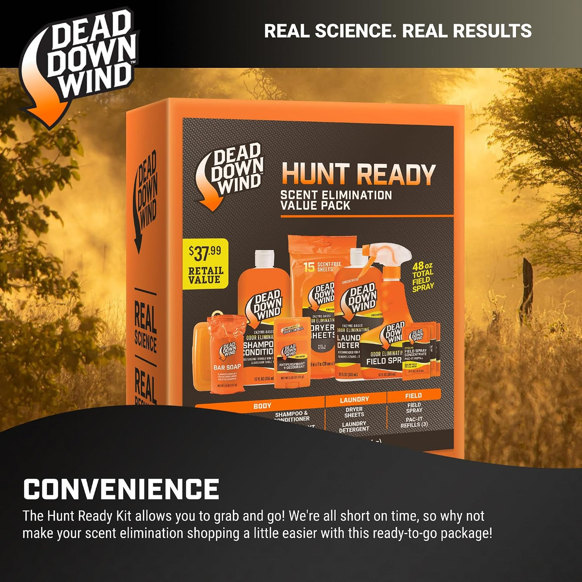 Dead Down Wind Hunt Ready 10 Piece Kit