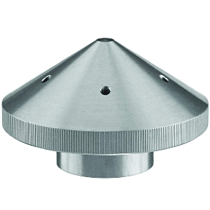 T-H Marine GFEL-MKS-C-DP G-Force ELIMINATOR Trolling Motor Clear/Silver Prop Nut