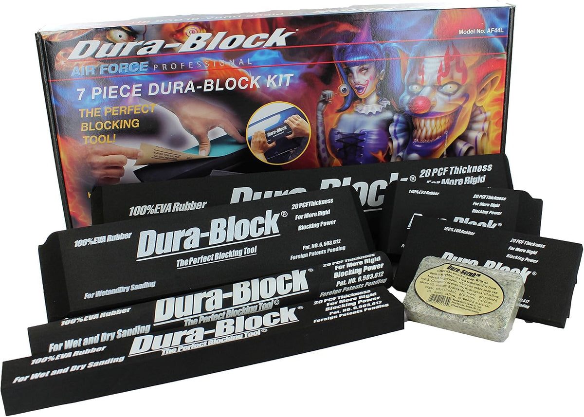 Dura-Block AF44L 7 Piece Dura Block Sanding Kit