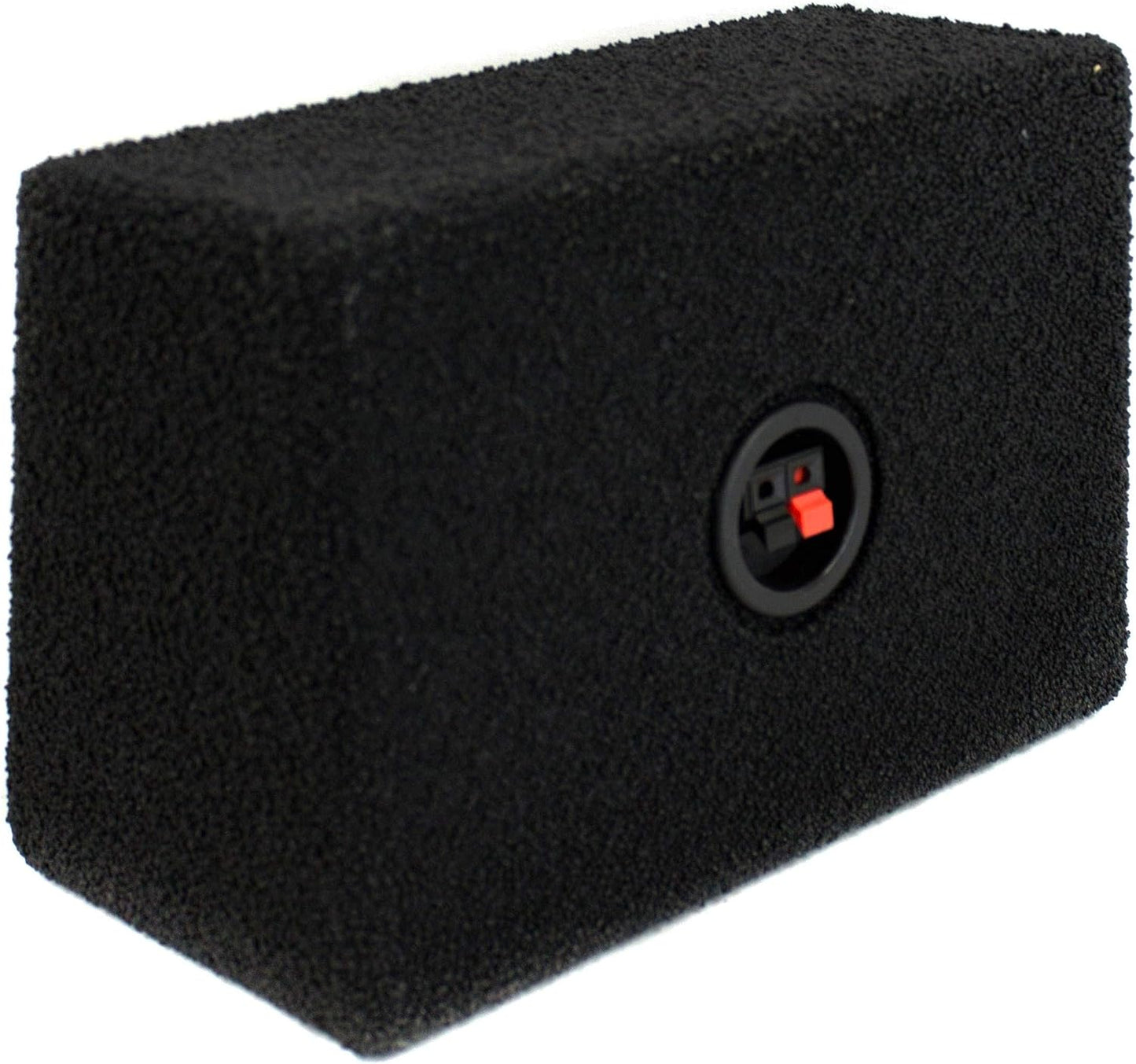 Q Power QBTW6X9 Single 6 x 9 Inches Speaker Boxes with Durable Bed Liner Spray